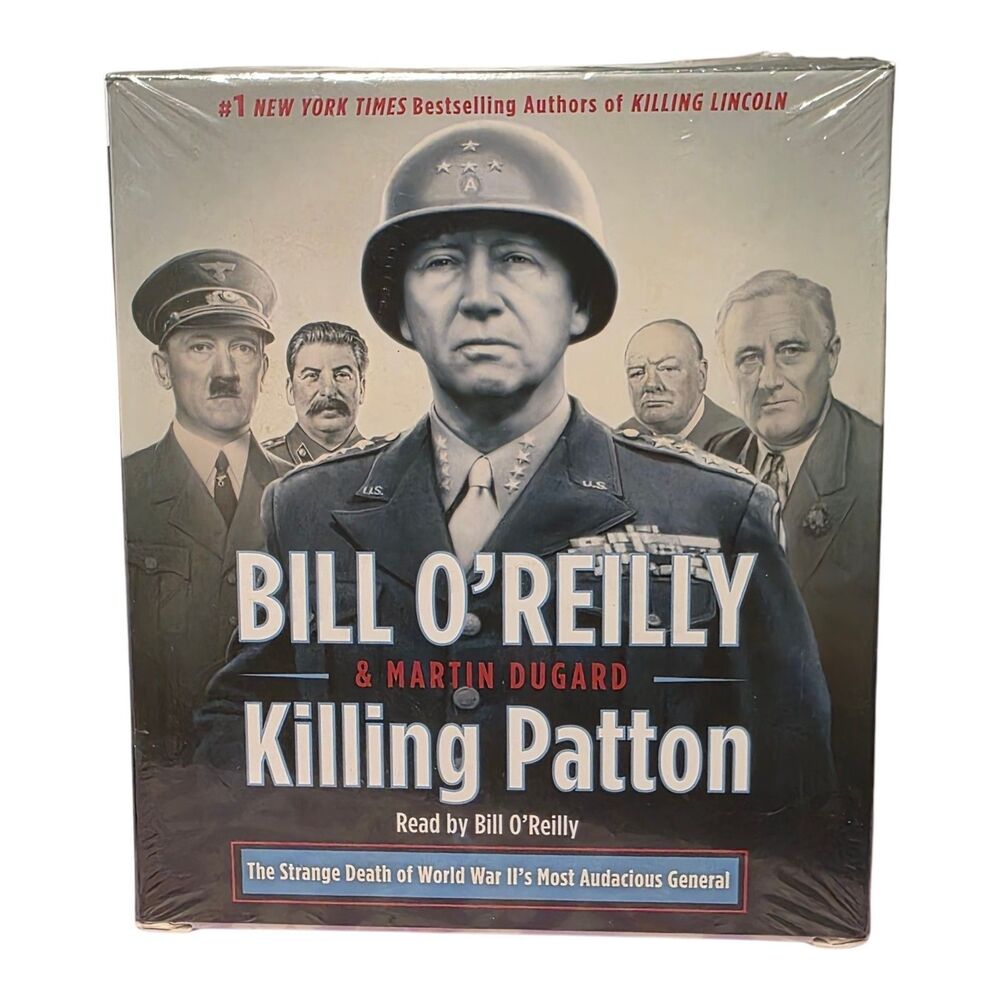 KILLING PATTON 7 CD Audiobook BILL O'REILLY  MARTIN DUGARD History WW2 Gen New